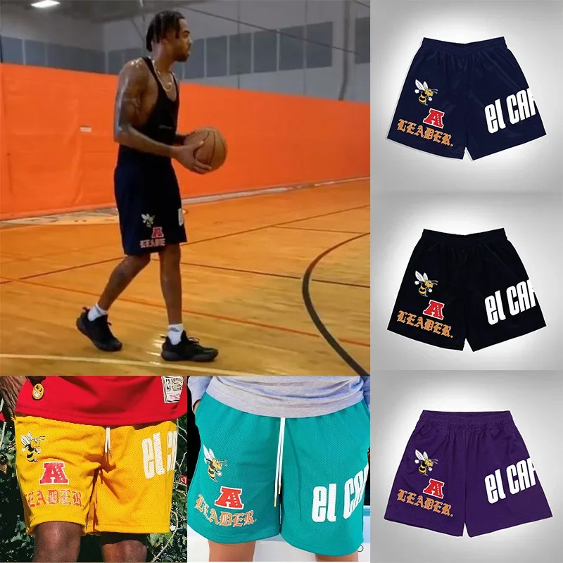

Men's Casual Mesh Sports Shorts Basketball Shorts Running Pants Beach Shorts Summer Gym Fitness Surf Beach Men Trend Usa