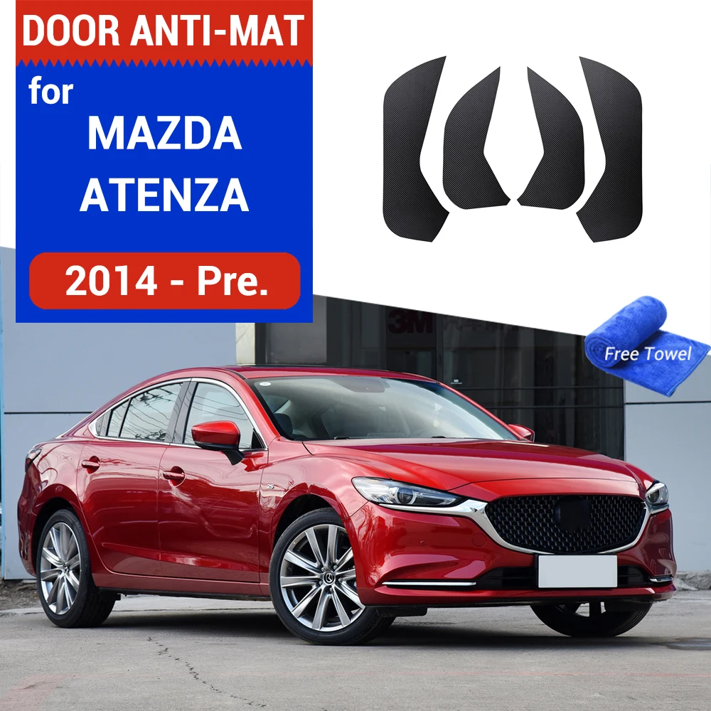 

Коврик для защиты от грязи на дверь автомобиля для Mazda Atenza 2014 2017 2019 2020 2022