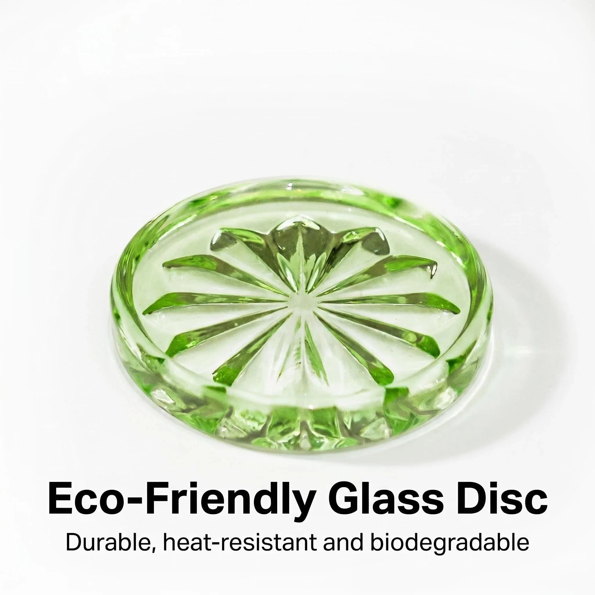 Eco-friendly 4000cc Bio Glass Disc, High Temperature Resistant & Durable Biodegradable Bio Board