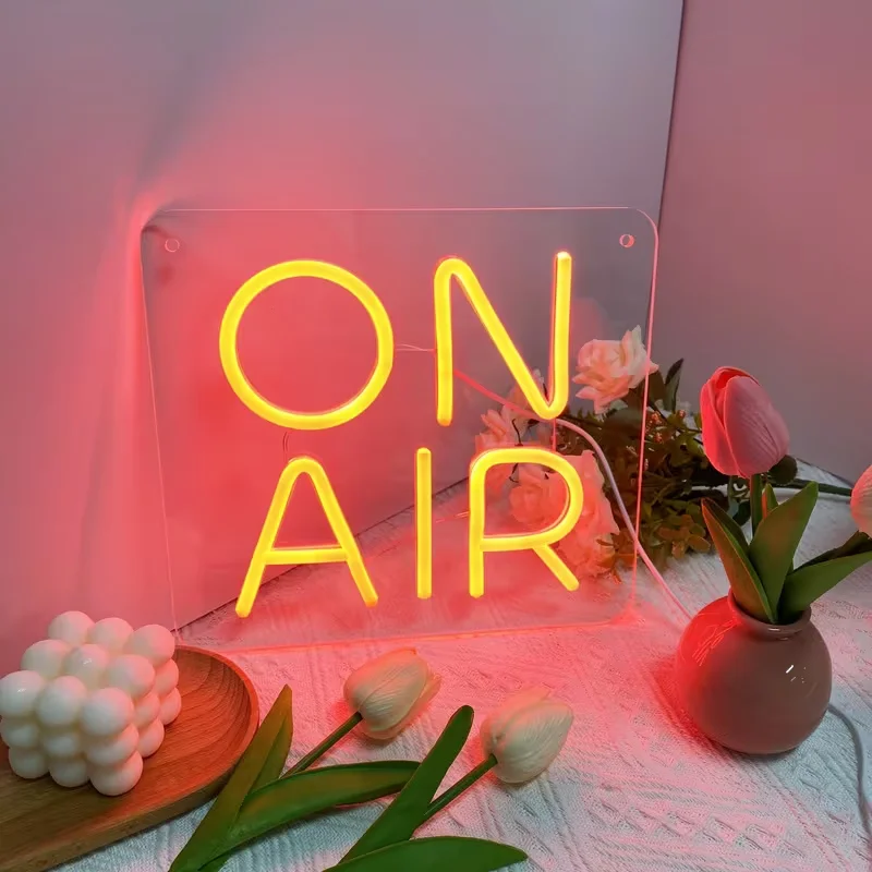 ON AIR Neon-Schilder, LED-Nachtlichter USB-Verbundene Dekorative Schilder für Zimmer, Bar, Pub, Geschäft, Club, Garage, Zuhause, Party, Wandkunst-Dekoration