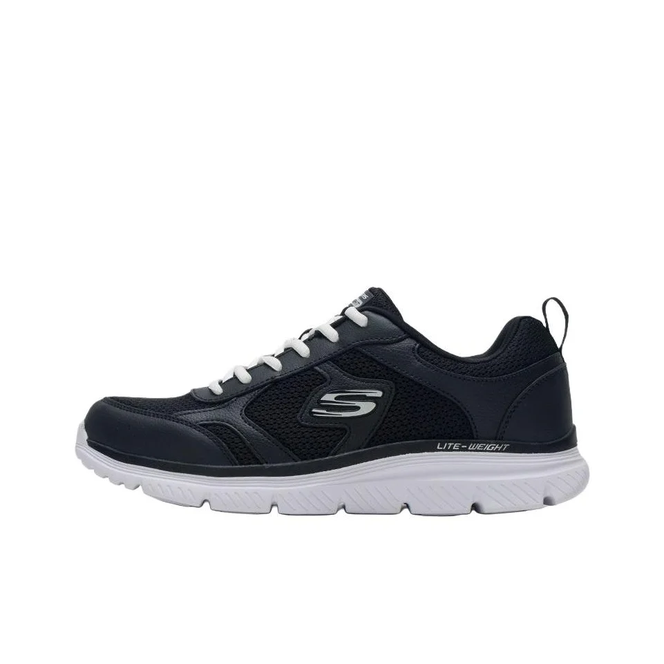 Skechers BURNS 2.0 Abrasion Resistant Breathable Abrasion Resistant Breathable Running Shoes Men's Black 8790359-BKW