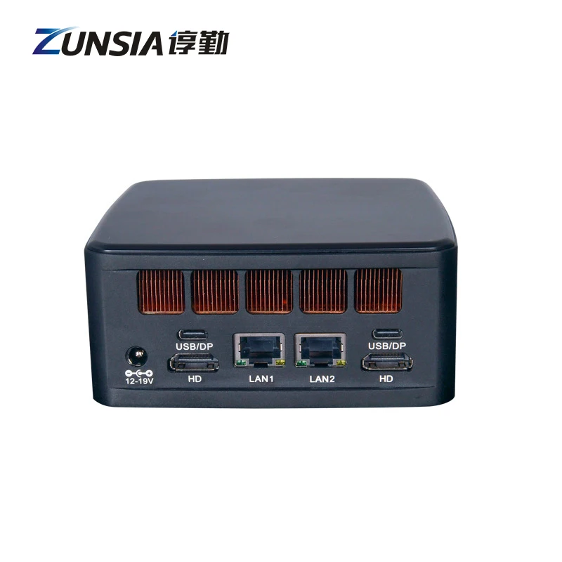 Openclaw Ai Pc 2 Lan Port Ultra 5 225H 125H Ultra 7 255H 155H 2*DDR5 8GB +128GB 4*USB 2*HD 2*Type-C Win11 Desktop Nuc Mini Pc
