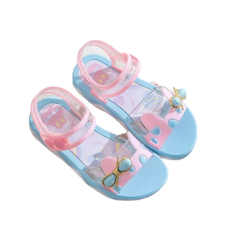 New Children's Sandals Summer Girls Bathroom Home Anti slip Soft Sole Cartoon Baby Middle and Big Children's Sandals