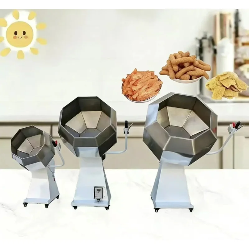 

Восьмиугольный смеситель, коммерческий пищевой миксер, полностью автоматическая барабанная машина для засолки и приправ из нержавеющей стали