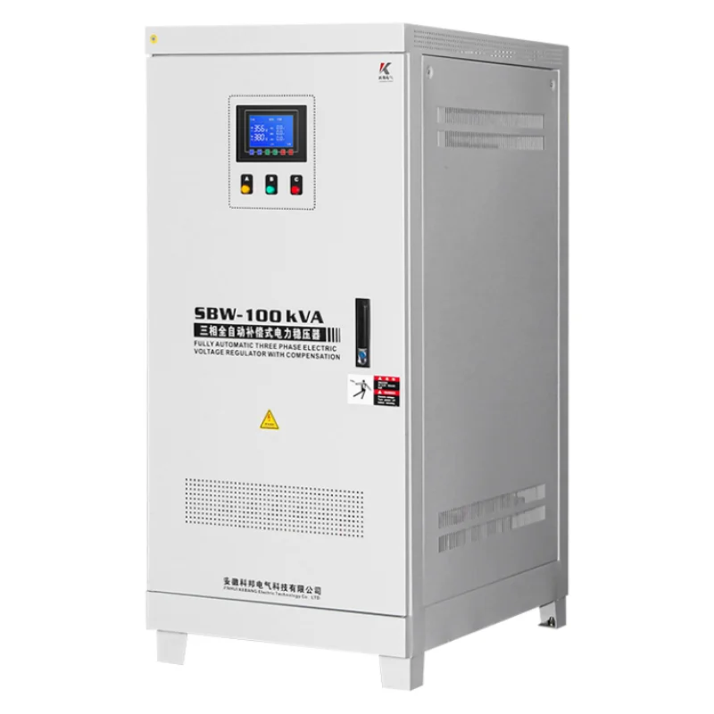 High Quality 45kva Three Phase Ac Power Voltage Regulator Avr-45kva 3 Phase Voltage Stabilizer 3 Phase 220v Ip23 Indoor Use