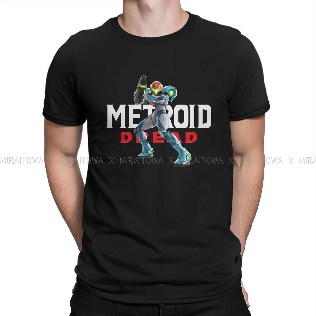 Samus Aran Cool  Graphic TShirt Metroid PFS Game Printing Tops Comfortable T Shirt Men Tee Unique Gift Idea