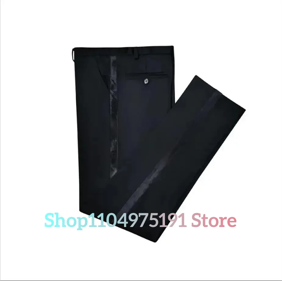 New fashion 3-piece Men's Suit ( Jacket+Vest+Pants ) Embroidered wedding tailcoat Celebrity Gowns  Evening Dress Graceful 2025