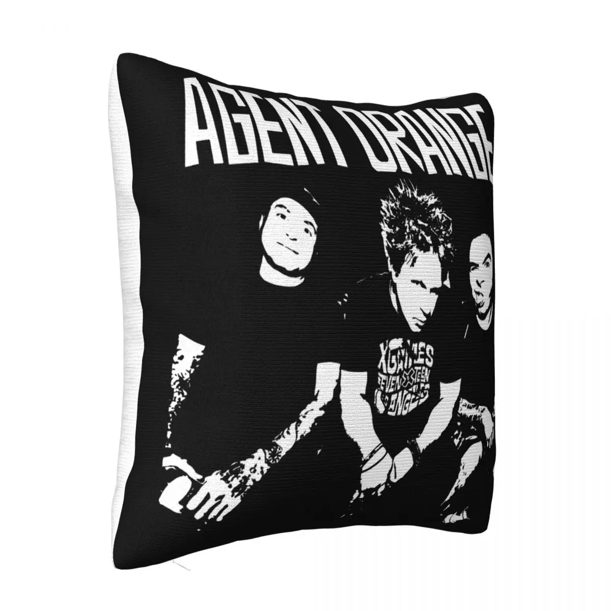 New Agent Orange American Punk Rock Band Logo Black Size S 3Xl Any Logo Harajuku Punk Vacation Cute Pillow Case