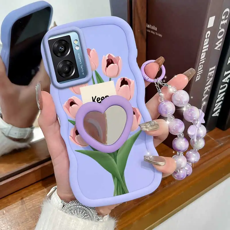 3 pièces (coque de téléphone Stay happy + cordon + support) pour OnePlus NordN300/NordN30SE/NordCE4Lite/Nord4