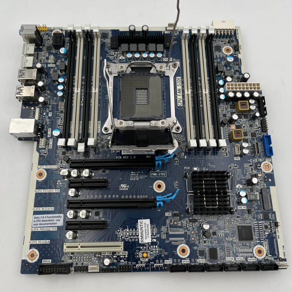 Imagem -05 - Placa-mãe para pc Desktop hp z4 g4 X299 Chipconjunto Core Processadores da Série x L12125001 L09990-001