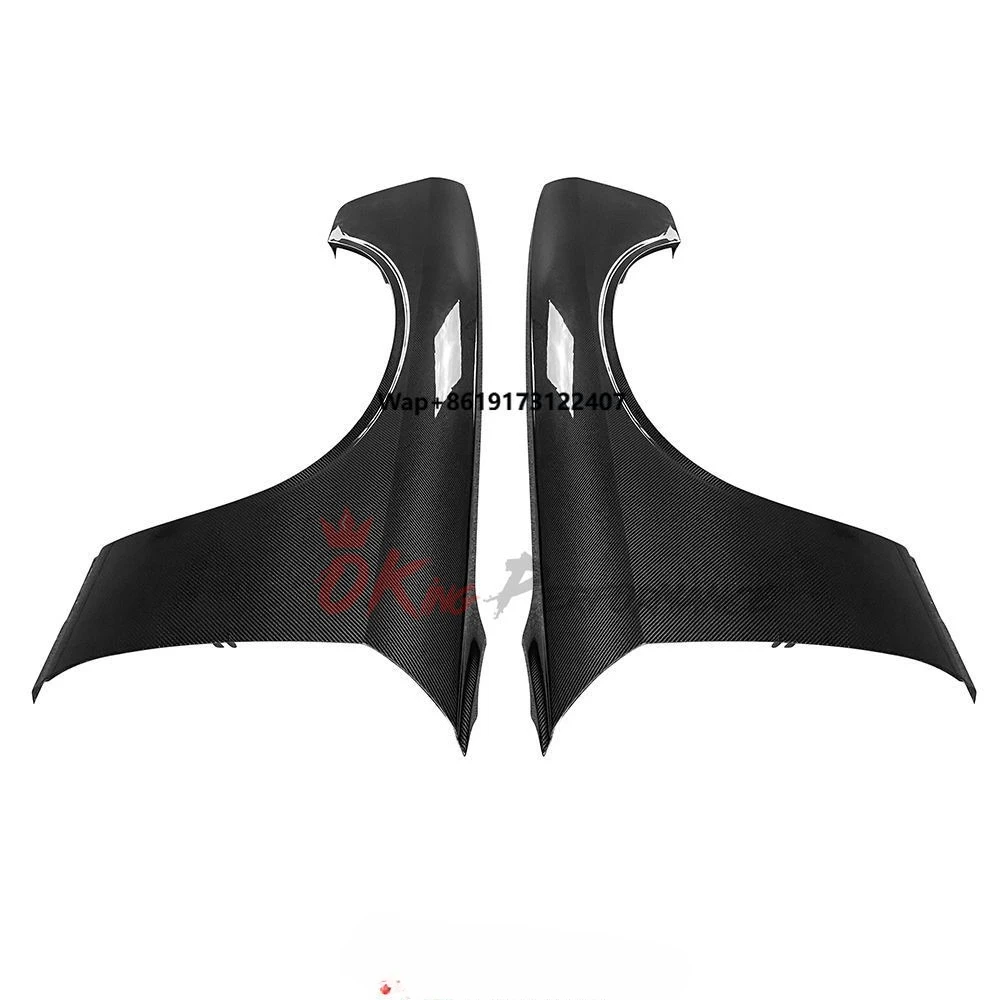 

NARROW ONLY Hellcat Style Carbon Fiber Front Fenders for Dodge Challenger 2015-2023