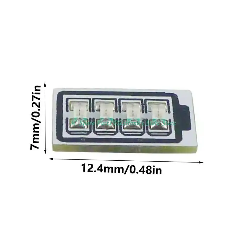 High Precised 4.2V 3.7V Battery Level Indicator Lithium Battery Power Indication Module for 1S Lion Li with Display