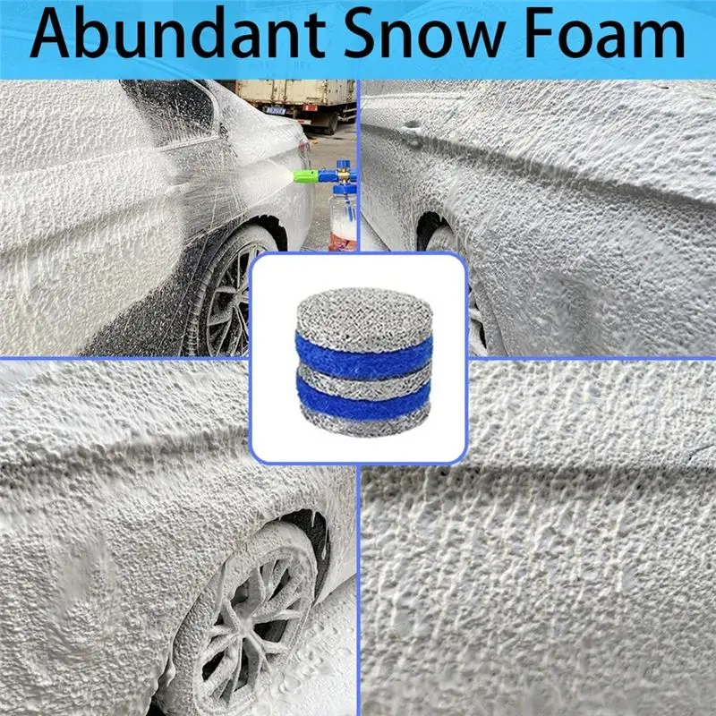 Multifunction 3Set 1.1 Mm Foam Cannon Orifice Nozzle And Foam Maker Replacement Thread Nozzle Tips Mesh Filter For Snow Foam Lan