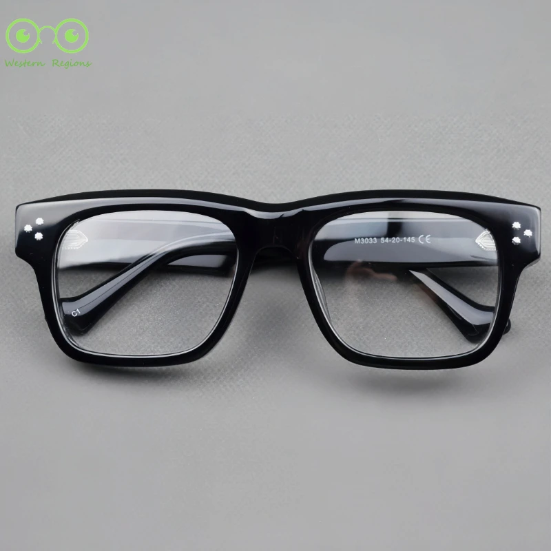 Cadre oculaire minimaliste et personnalisé en Fiber d'acétate pour hommes et femmes, cadre japonais à la mode, camping en plein air