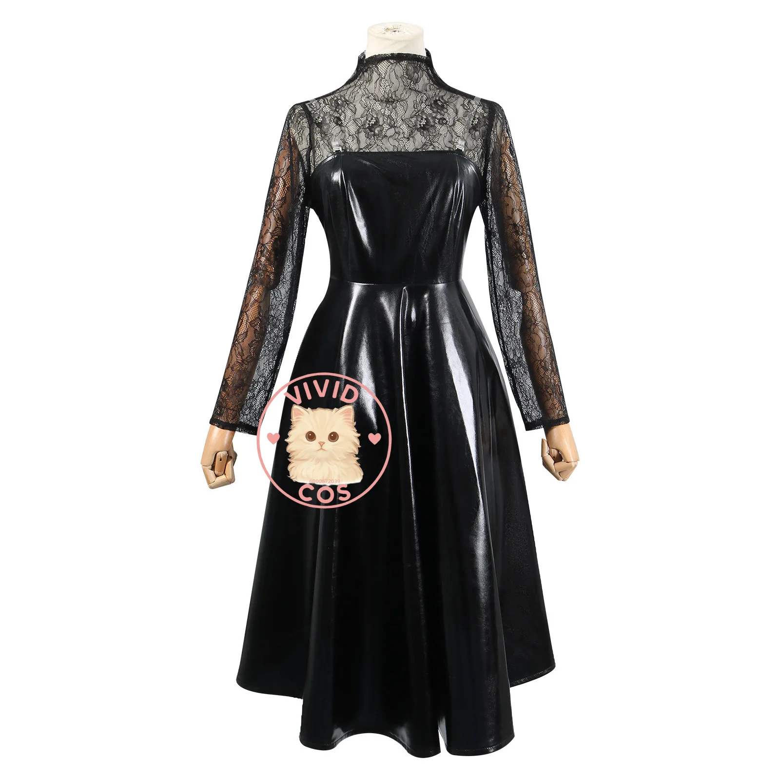 Sakamoto Days-Disfraz de Cosplay de la nueva serie de Anime Daifo Manga, juego de rol bidimensional como personajes, vestido negro