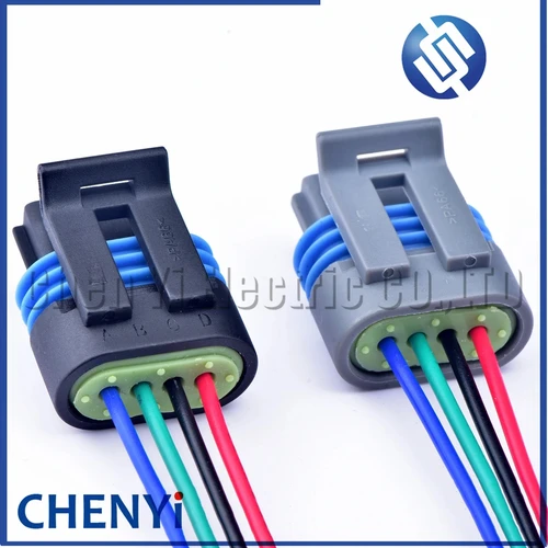 Imagen 2 del producto Conector automático de 4 pines, sensor de presión de admisión, sensor de cigüeñal, enchufe de arnés de cables 12162189 12162188 12162190 12162833 12162834