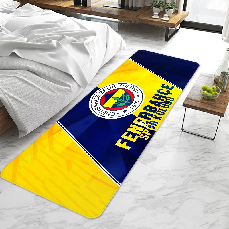 Football Game FC Fenerbahces 1907 Door Mat Entrance Non-slip Washable Kitchen Carpet Living Room Hallway Rugs Bathroom Bath