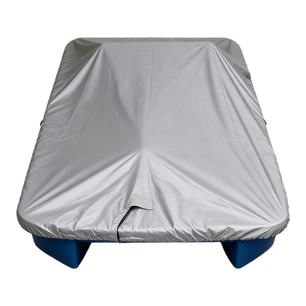 Waterproof Protection Pedal Boat Cover Black Easy Clean Boat Cover Solution Boating PVC Coated Canvas Canvas Fabric
