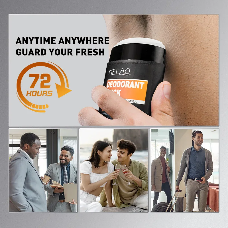 

Men's antiperspirant, dry and fragrant antiperspirant stick, odor reduction, deodorant antiperspirant balm(2 boxs)