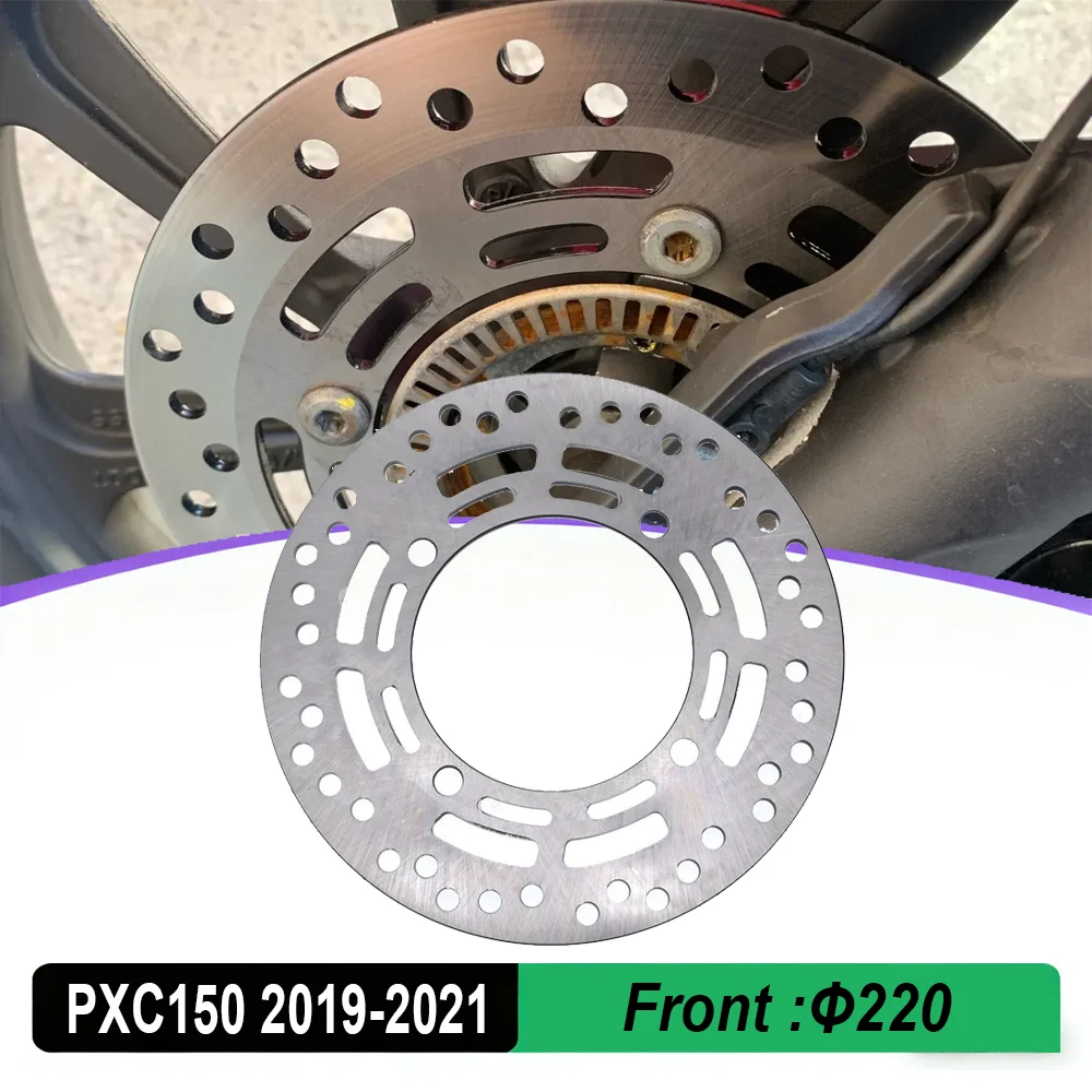 

Dia 220mm Motorcycle Front Brake Disc Rotor for Honda PCX150 Pcx 150 2019 2020 2021