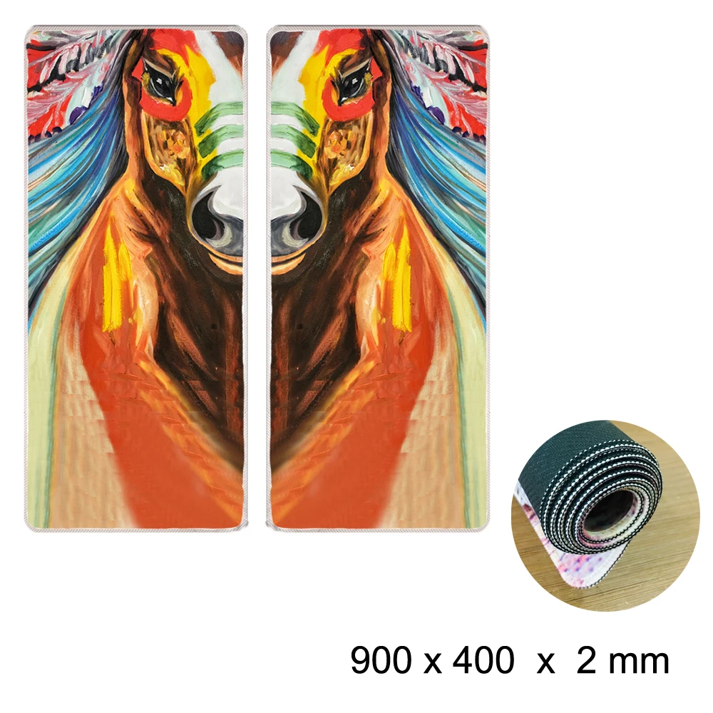 Mousepad Gaming Mouse Pad Desk Mat Office Custom Gaming Accessories Mouse Pad Rubber Anti-Slip Large Mat Mice Playmat Carpet