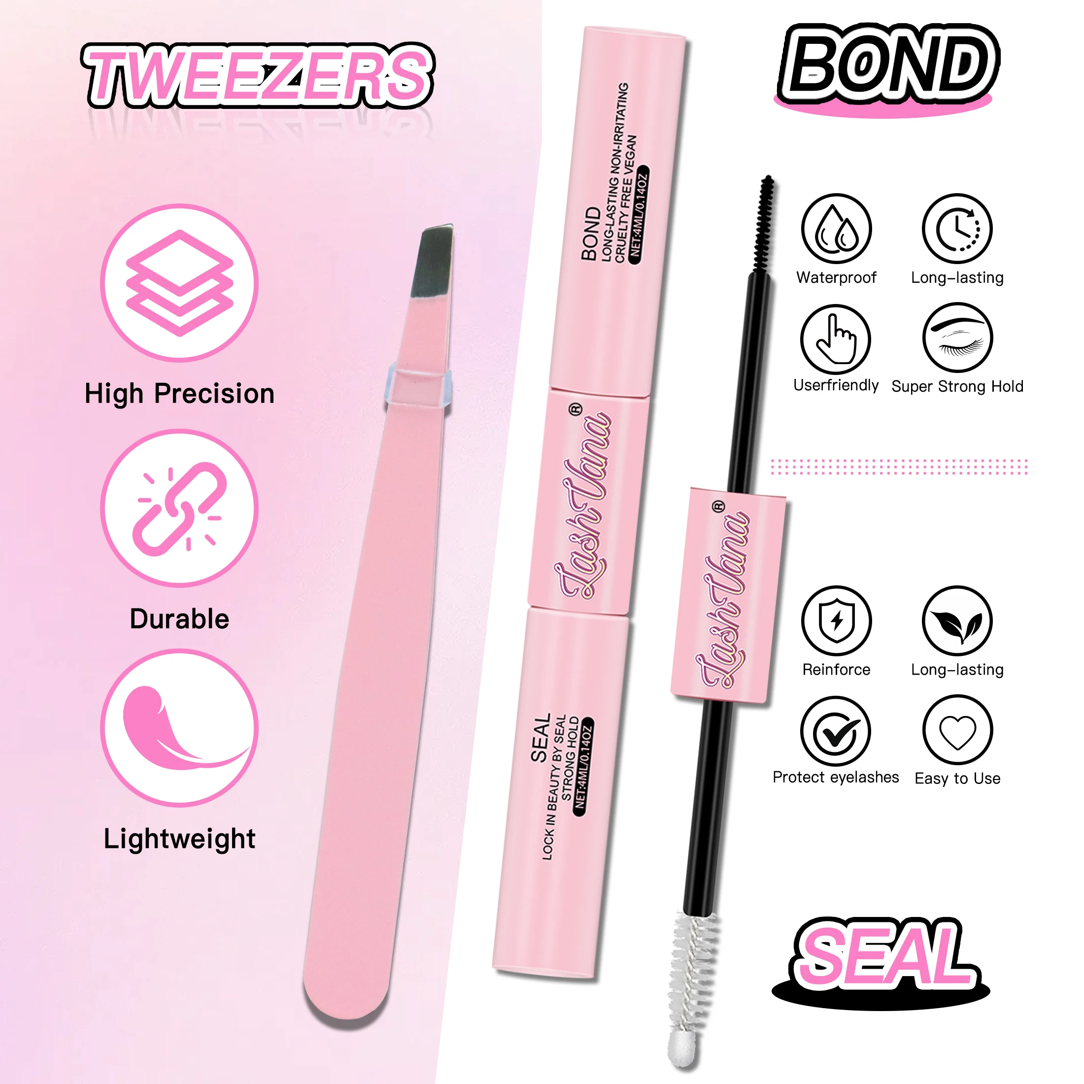 240 قطعة مجموعات الرموش لاش السندات وختم أدوات ماكياج لتقوم بها بنفسك جلدة تمديد عدة لصق الرموش الإلتصاق الغراء اكسسوارات