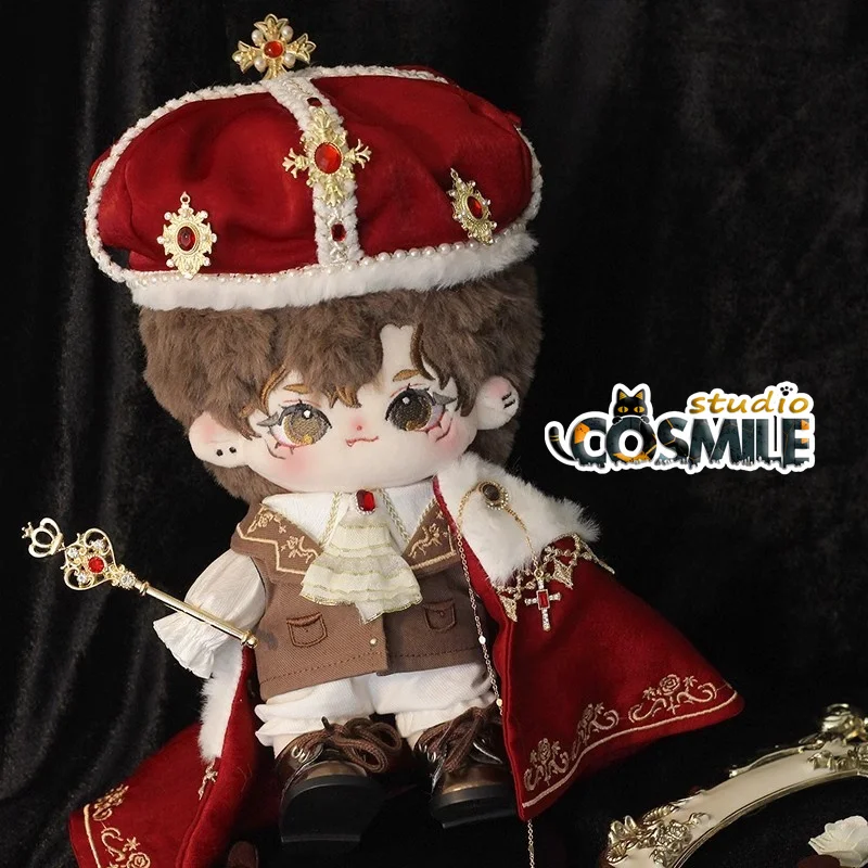 European Royal General Classical Elegant Little Prince Knight Coronation for 20cm Plush Doll Clothes Clothing Costume  KL Sa