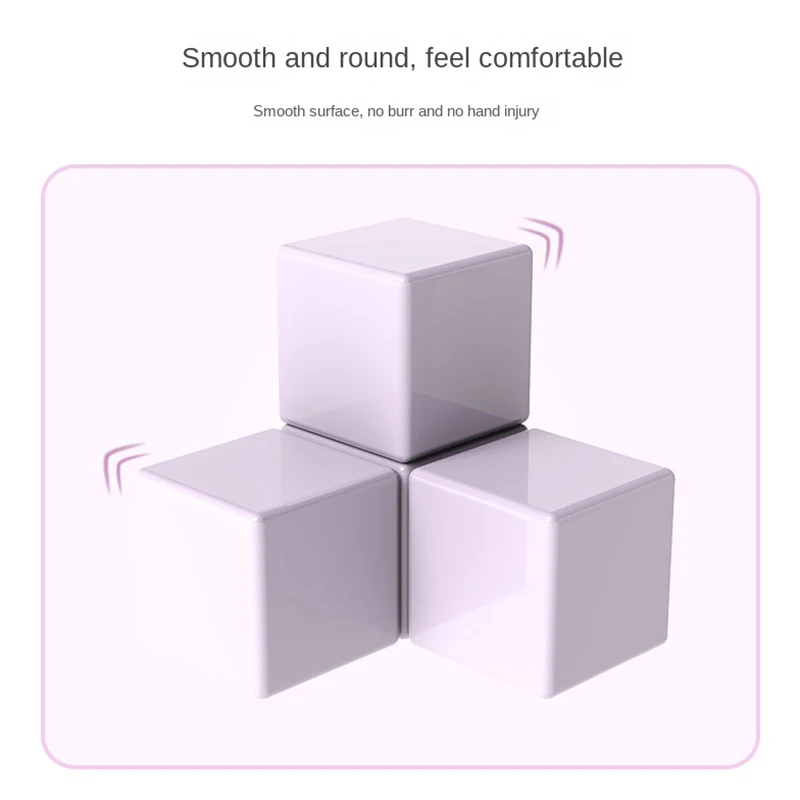 20PCS Magnetic Cube Toddler Toys Sensory Teache Kids Magnetic Building Blocks  for Toddlers 6+ Years Old Children Educational