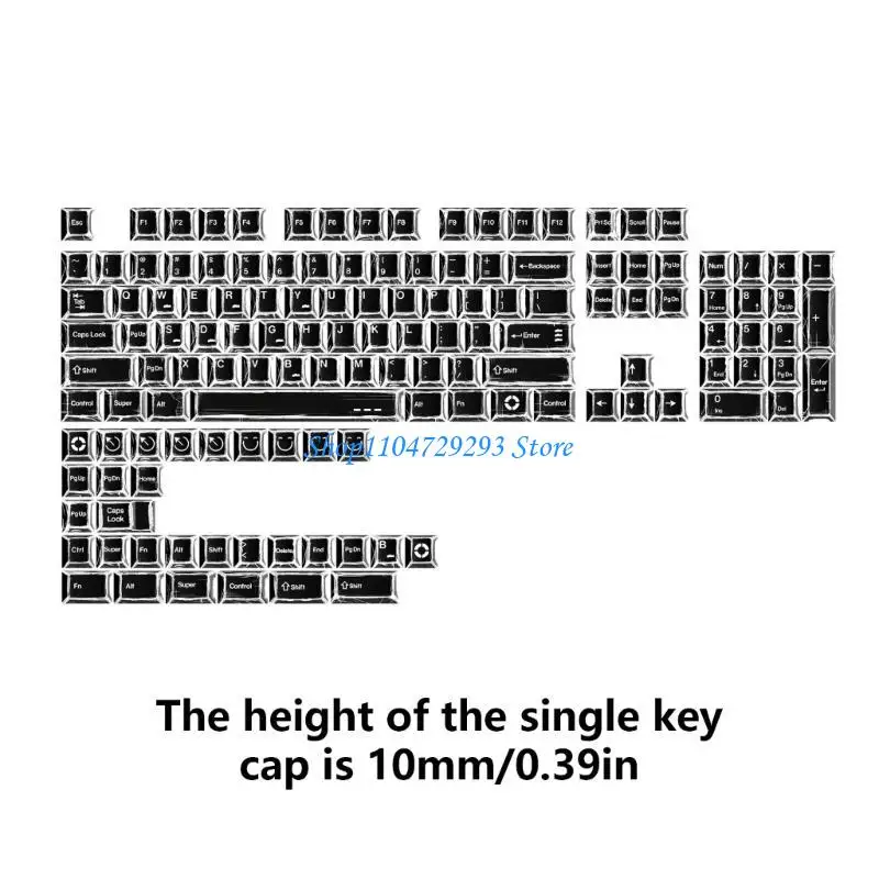 Y2GD 136Key KeyCaps Durabilità Design ergonomico keycap per tipo comodo