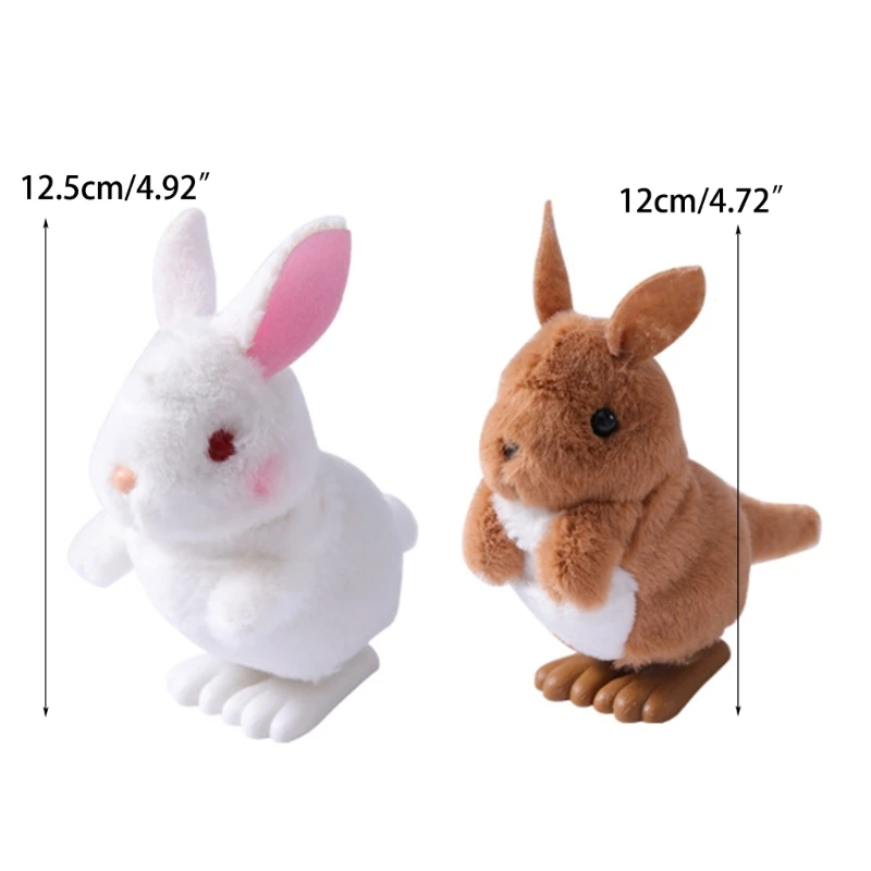 Wind Up Toy Wind Up Toy For Kids Jumping Rabbit Toy Bunny Wind Up Toy Plush Rabbit Toy Crawling Toy For Babies