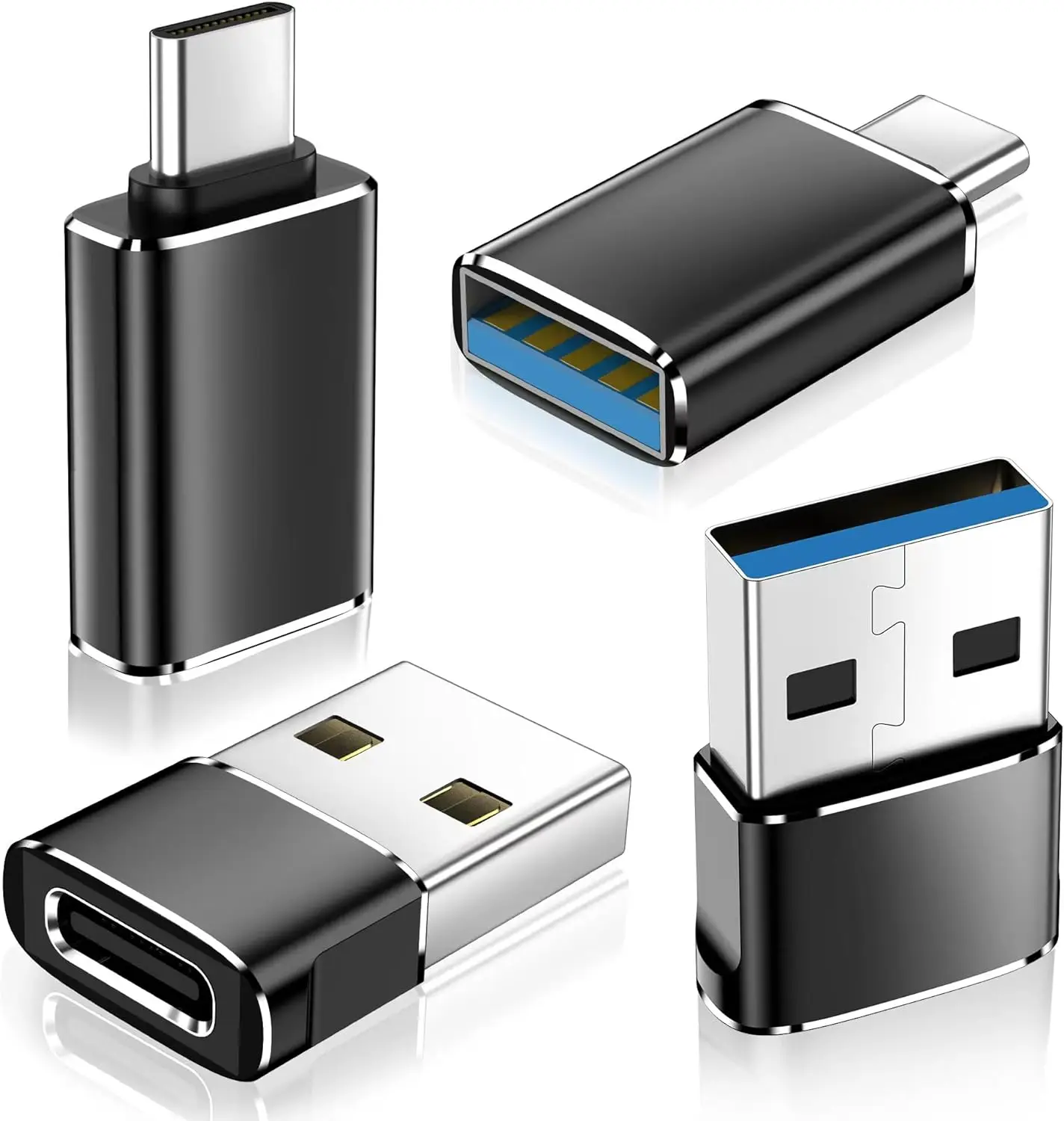 Adaptador USB C macho a USB 3,0 hembra, convertidor OTG para cubierta de vapor/interruptor