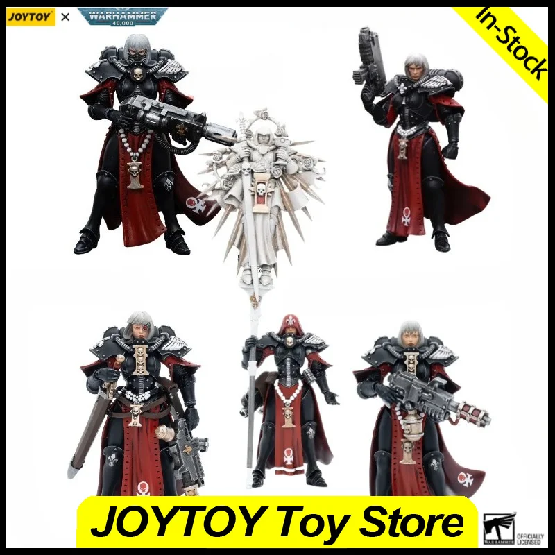 

In Stock JOYTOY Action Figure 1/18 Warhammer 40K Adepta Sororitas Imagifier Sister Saelon Noyalle Superior Kassia Jurel Model