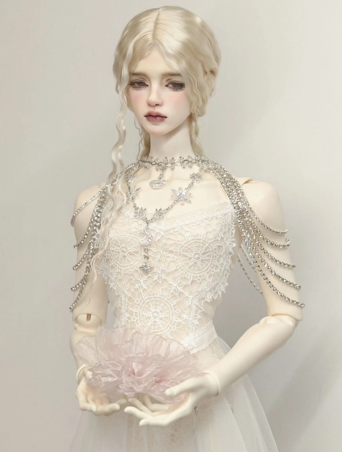 

Аксессуары для кукол, аксессуар на шею, цепочка на плечо «Pure Land», 1/3 ожерелье BJD, бесплатная доставка