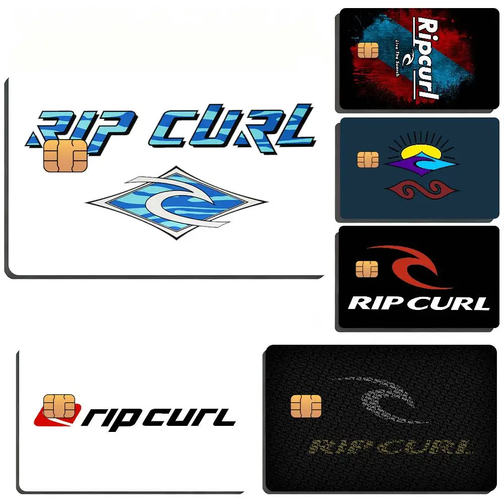 Fashion R-Rip C-Curl Waterproof Skin Sticker Bank Bus Metro Access Card Protective Film Card Sticker Girl Gift