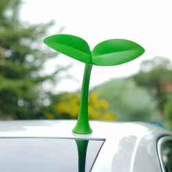 Car roof decoration 3D stereo car sticker cute personality small saplings stick exterior decoration supplies