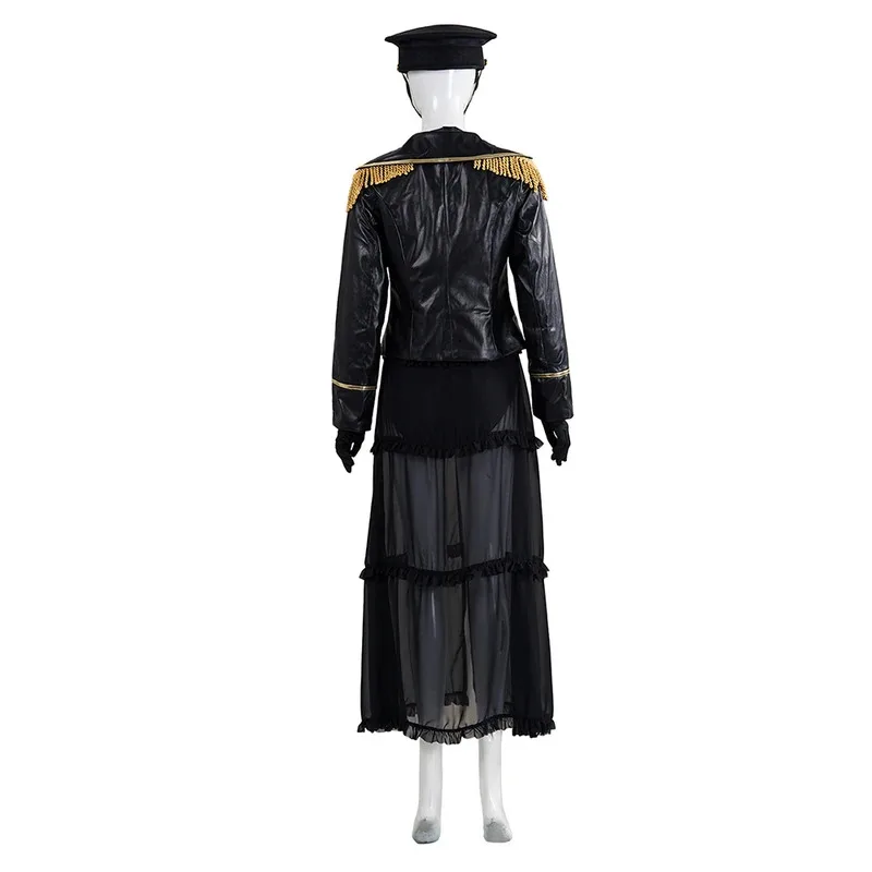 

COSda@Shion Nikaido Cosplay Costume Women Anime Fantasia Dress Coat Hat Gloves Necklace Outfits Halloween Carnival Dress-Up Part