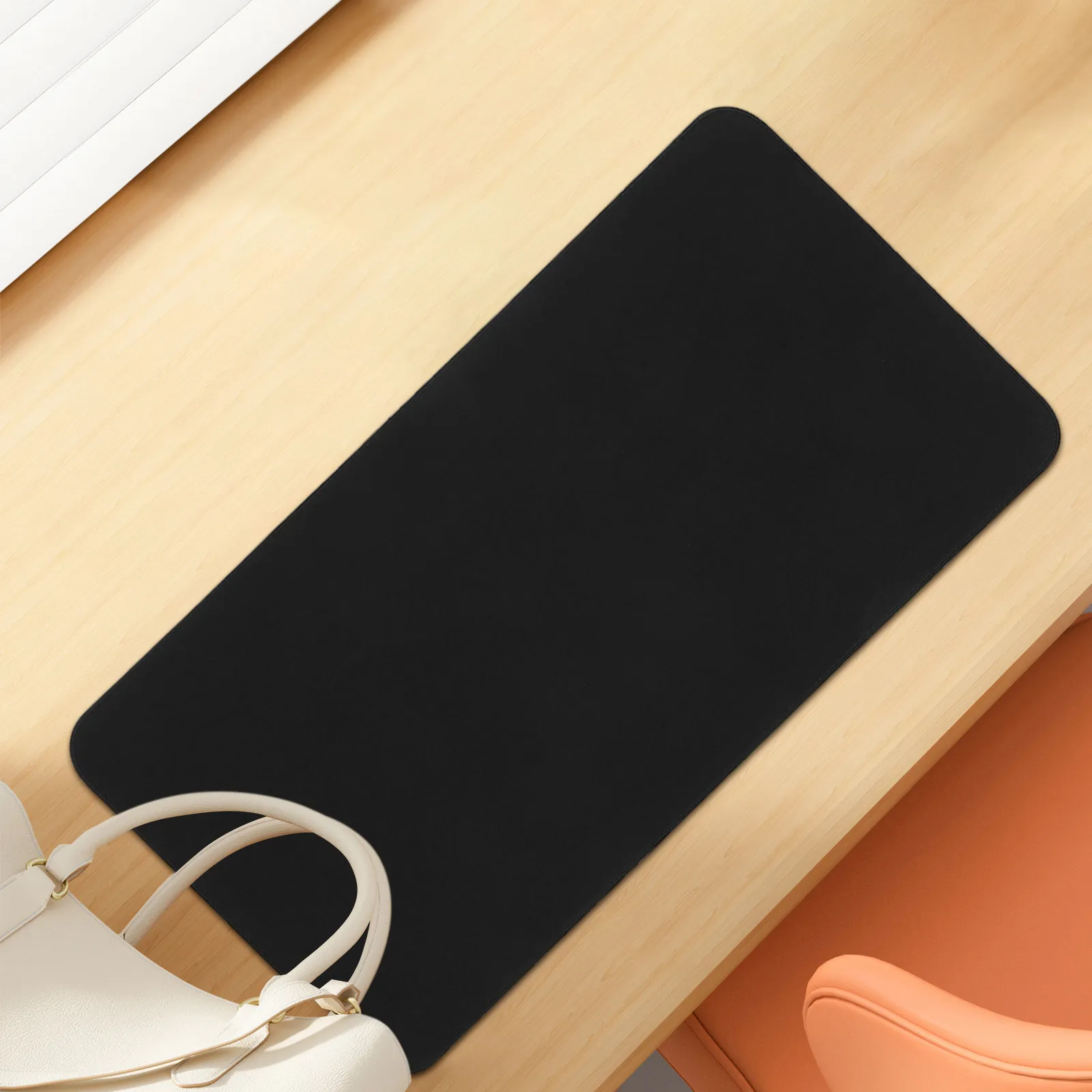 

Большой коврик для мыши, устойчивый к пятнам, водонепроницаемый, нескользящий, для игрового стола, офисного декора, женский коврик для клавиатуры, большая поверхность