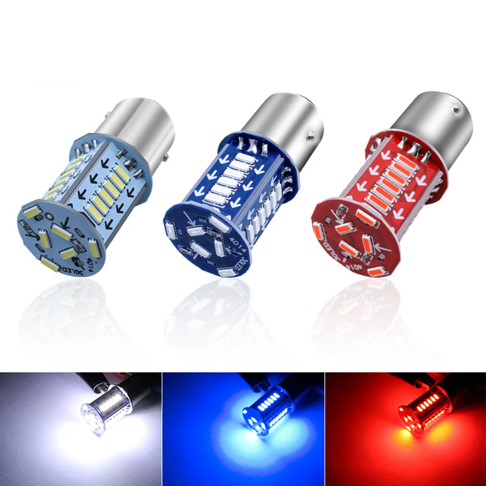 Car LED Brake Light Car Accessories Rear Brake Sequential Brake Simple Design Strobe 1157 LED Practical To Use