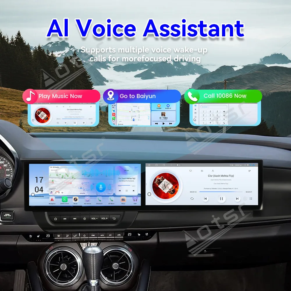 Qualcomm Android 15 radio for Range Rover Executive 2003-2016 dual screen GPS multimedia navigation car stereo receiver player