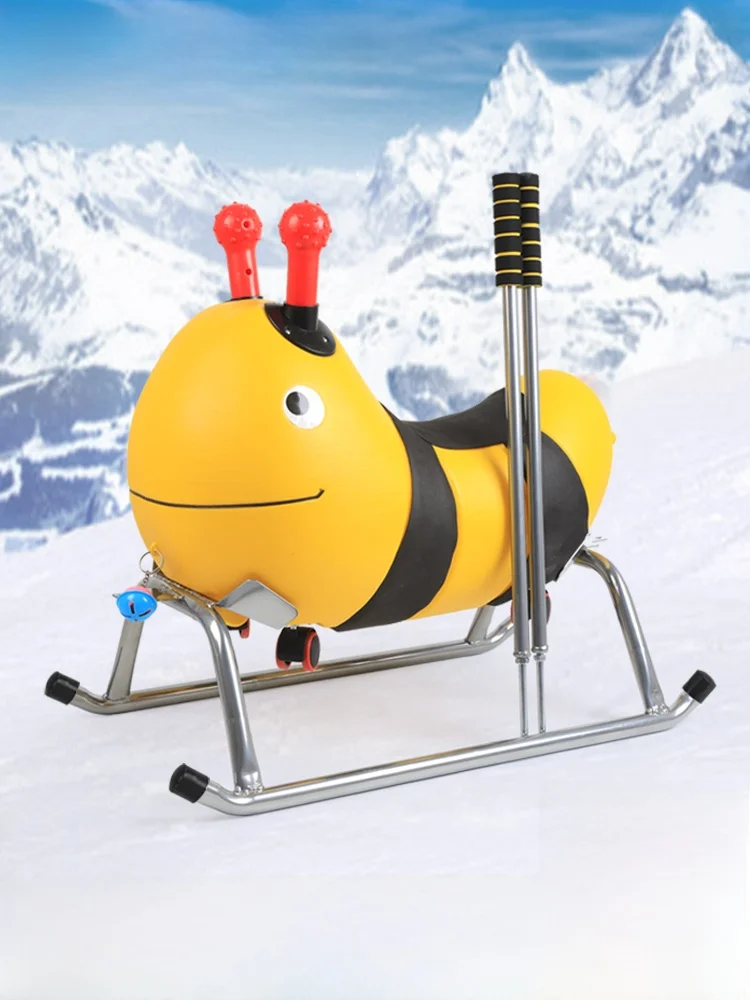 traineau-de-glace-d'exterieur-pour-enfants-traineau-de-patinage-artistique-detachable-traineau-a-neige-simple-ou-double-transformable-traineau-de-neige-traineau-en-ligne