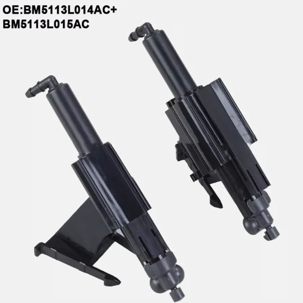 

2 шт./пара, передняя левая и правая фара автомобиля, форсунка омывателя для Ford Focus MK3 2012-2017, форсунка омывателя, кронштейн форсунки