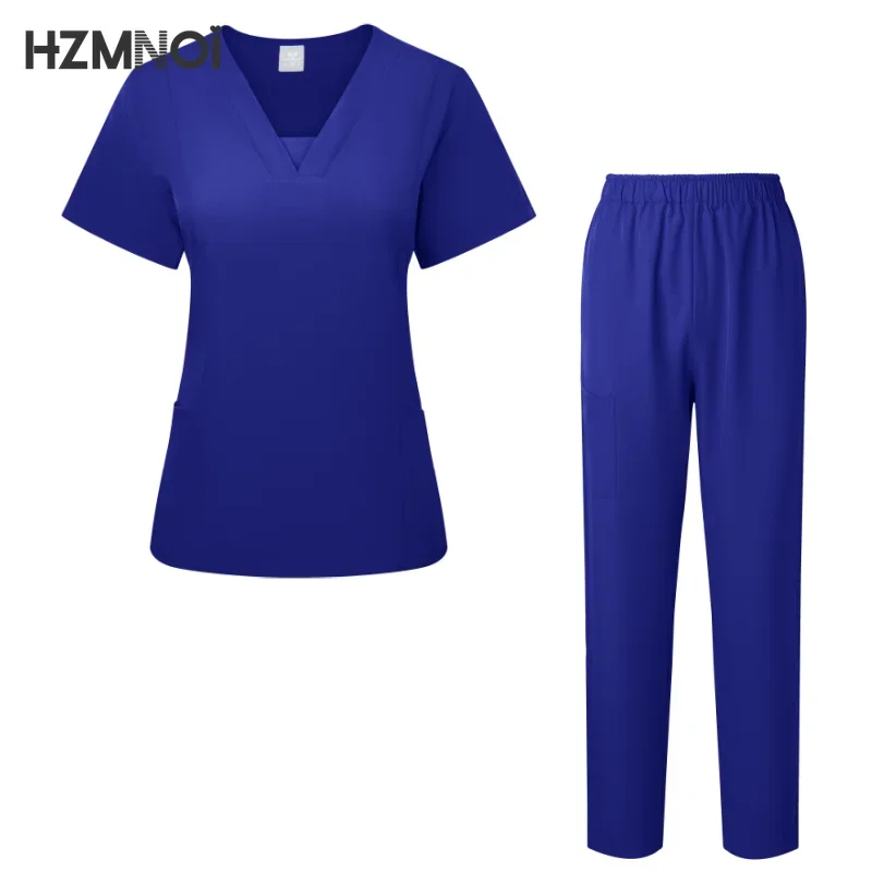 Uniforme ospedaliera donna Medical Scrubs fornitore modello medico Set di marca medico Designer uniformi mediche clinica odontoiatrica Beauty Spa