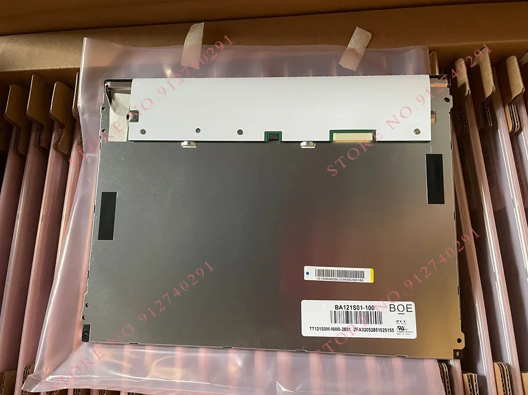 오리지널 12.1인치 BA121S01-100 BA121S01-200 NLB121SV01L-01 TM121SDS01 G121SN01 V4 산업용 LCD 디스플레이…