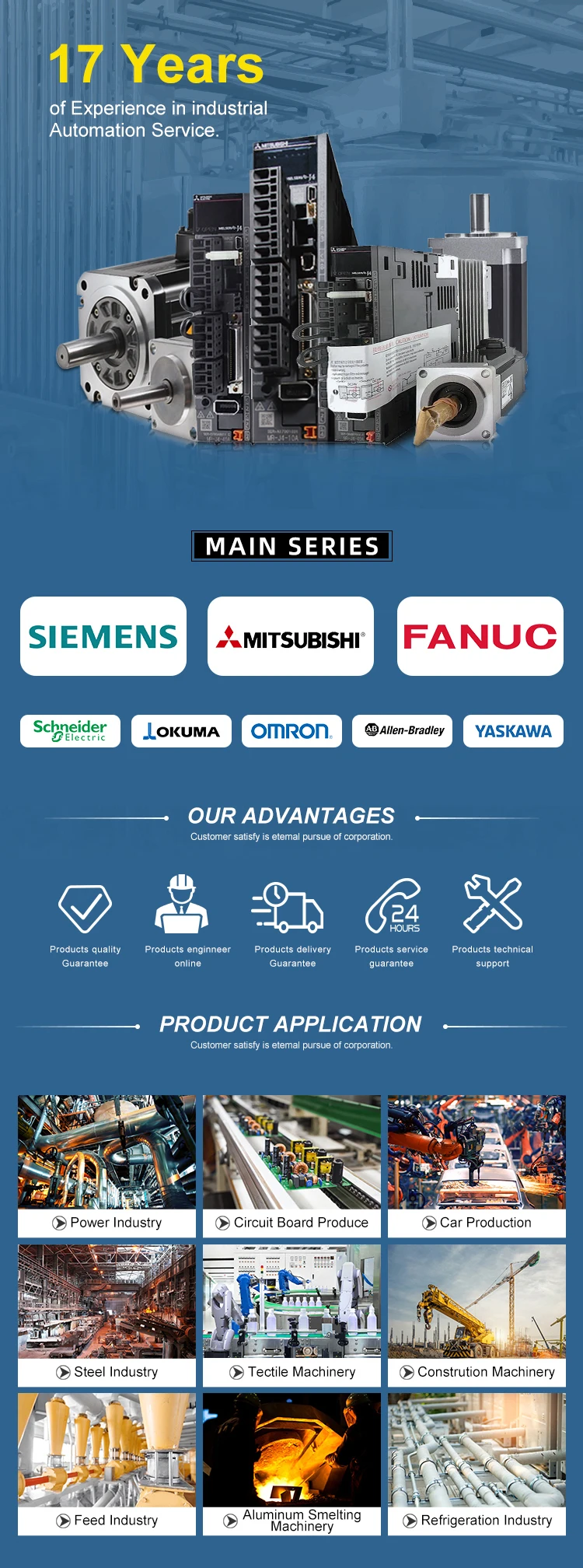MDS-B-SP-37 Servo Amplificador 90% Novo Equipamento Elétrico