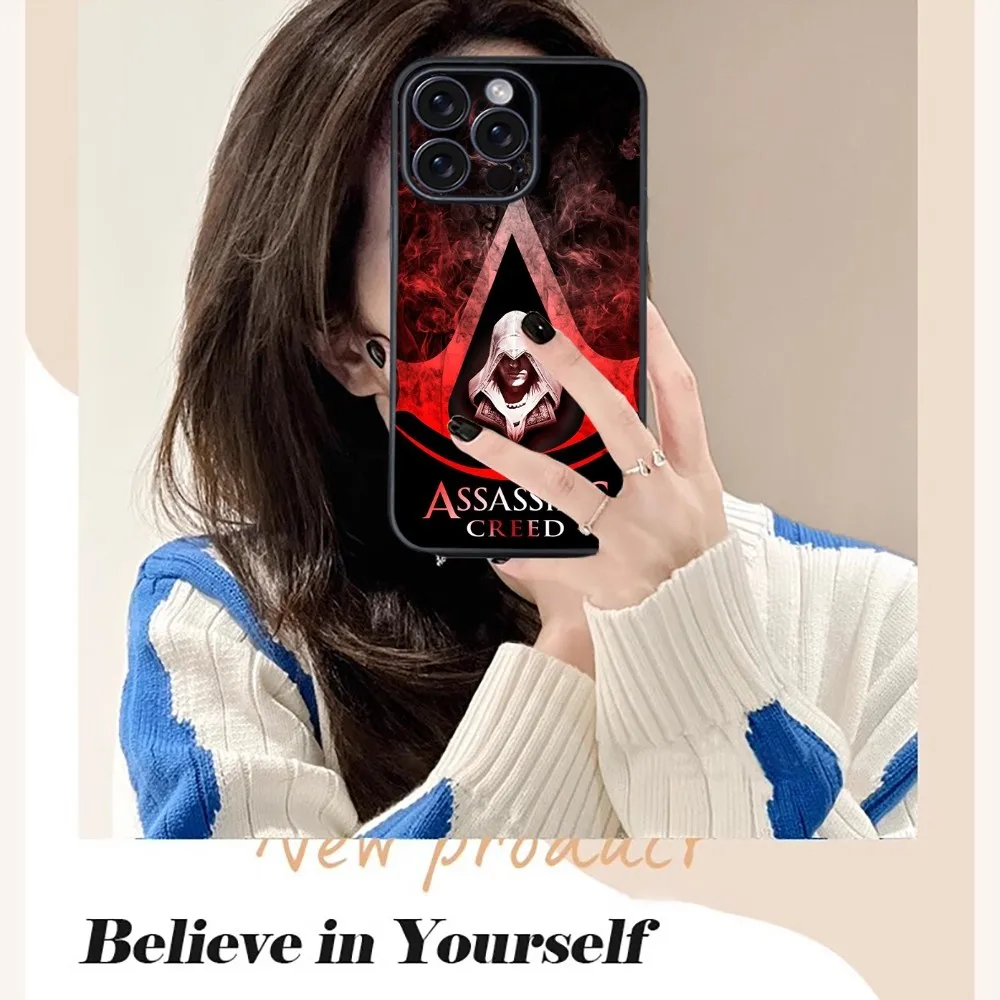 A-Assassins Game C-Creed-d Phone Case For iPhone 16 15 14 13 12 11 PRO MAX PLUS Mini TPU Soft to Skin-friendly case