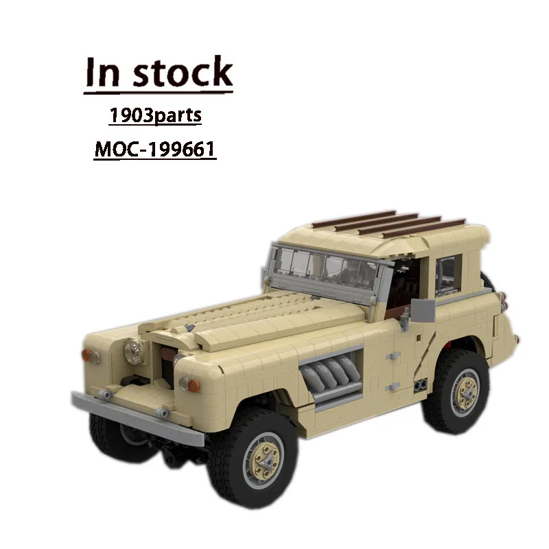 

MOC-199661 Movie Sports Car Racing Series Building Block Model 1903 PartsMOC Creative Boy Kids Birthday Building Blocks Toy Gift
