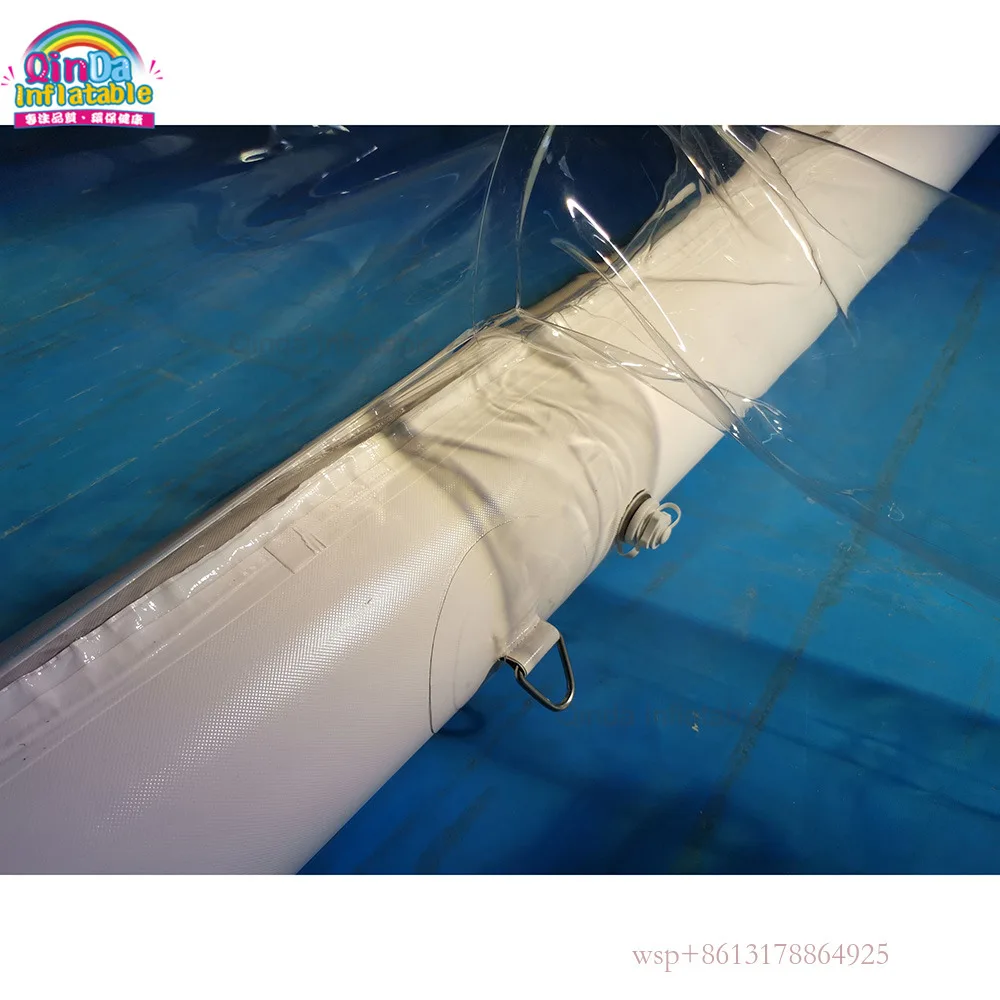 Tente de couverture de piscine gonflable breton personnalisée, adaptée aux besoins du client pour le gagnant