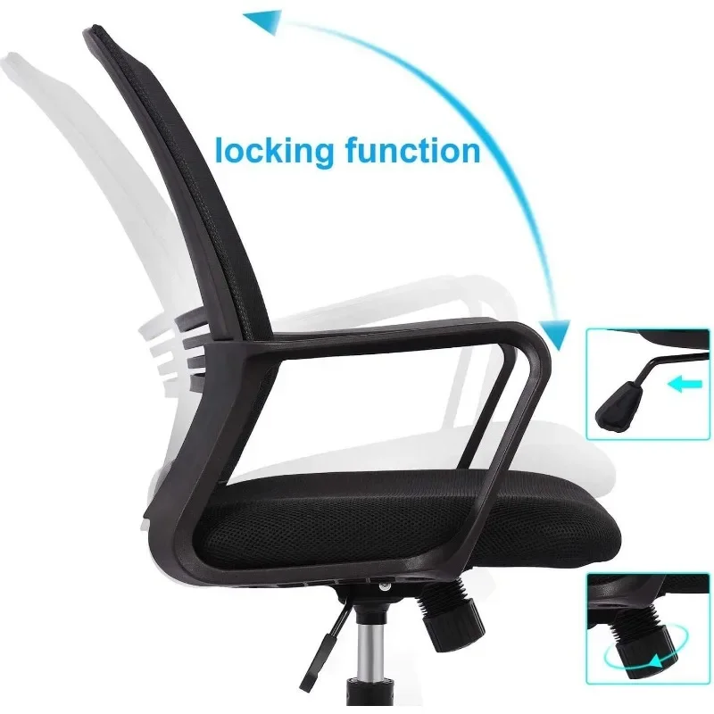 Office Chair, 21D X 18W X 35H in Office Furniture Gaming Chair