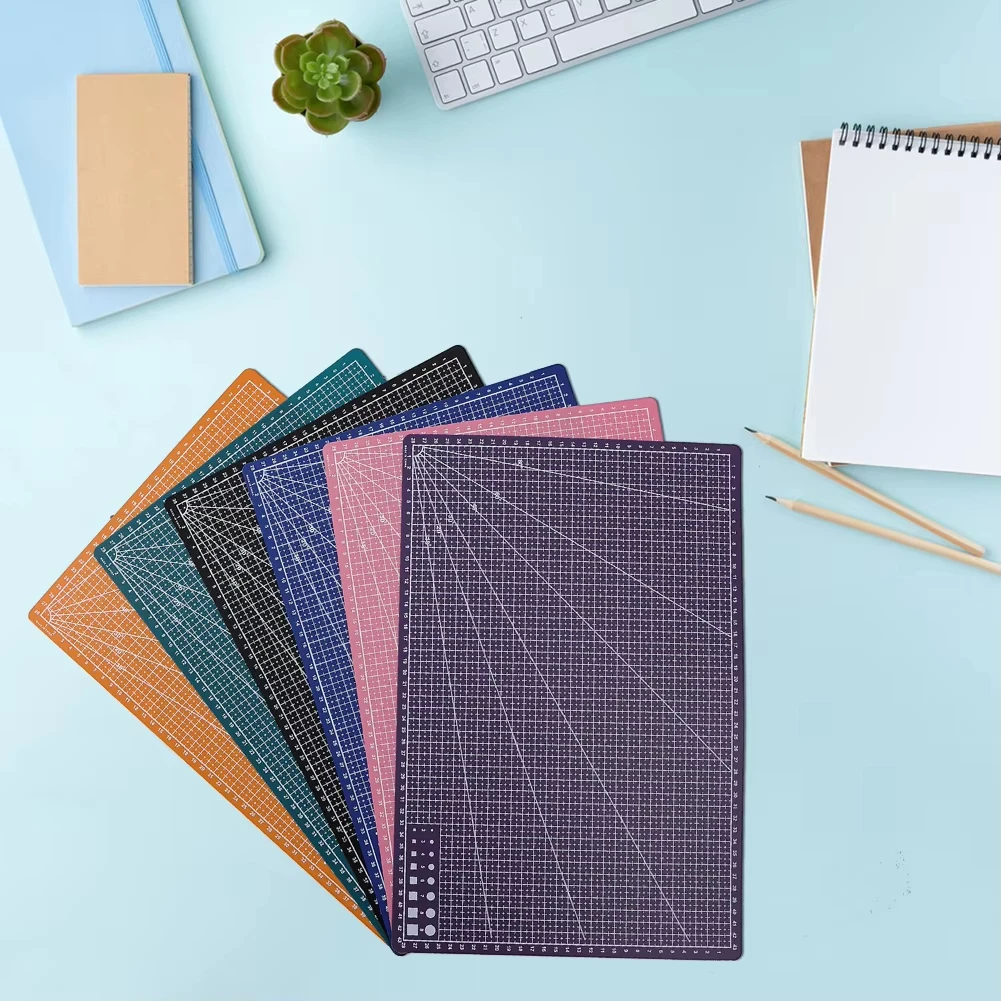 A3 naaimat enkelzijdig patchwork gesneden pad hoge nauwkeurige schaal snijmat lederen snijplank voor het naaien van stof