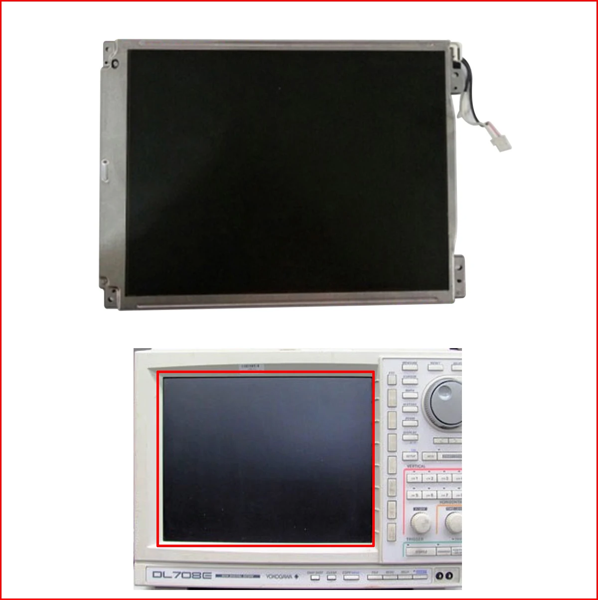 

Lcd Display Panel For SHARP 10.4inch For Yokogawa DL708E Screen Display Panel 640(RGB)*480 100:1